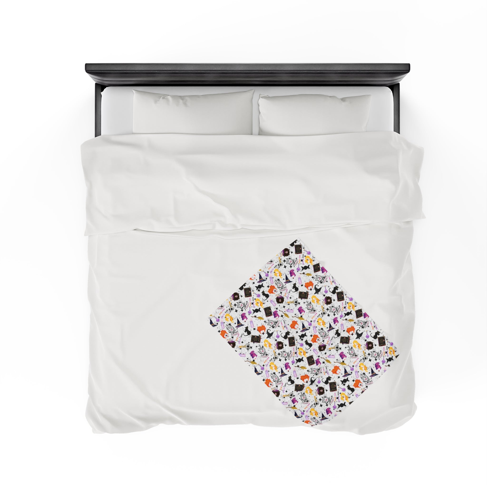 Hocus Pocus- Velveteen Plush CuddleLux Bliss Blanket - Creations by Chris and Carlos